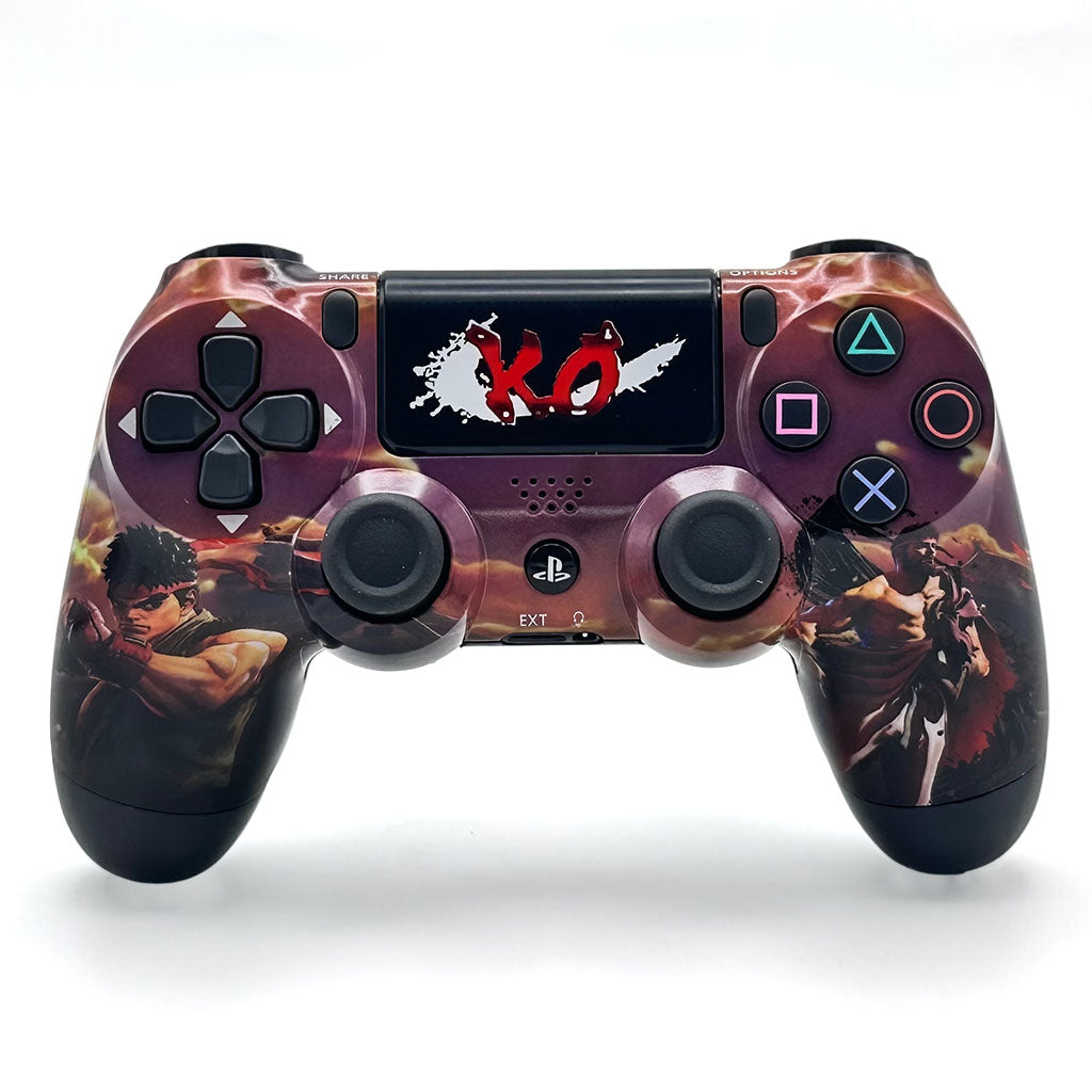 Manette Sans Fil Sony DualShock 4 pour PS4 (High Copy) – Édition Street Fighter V2
