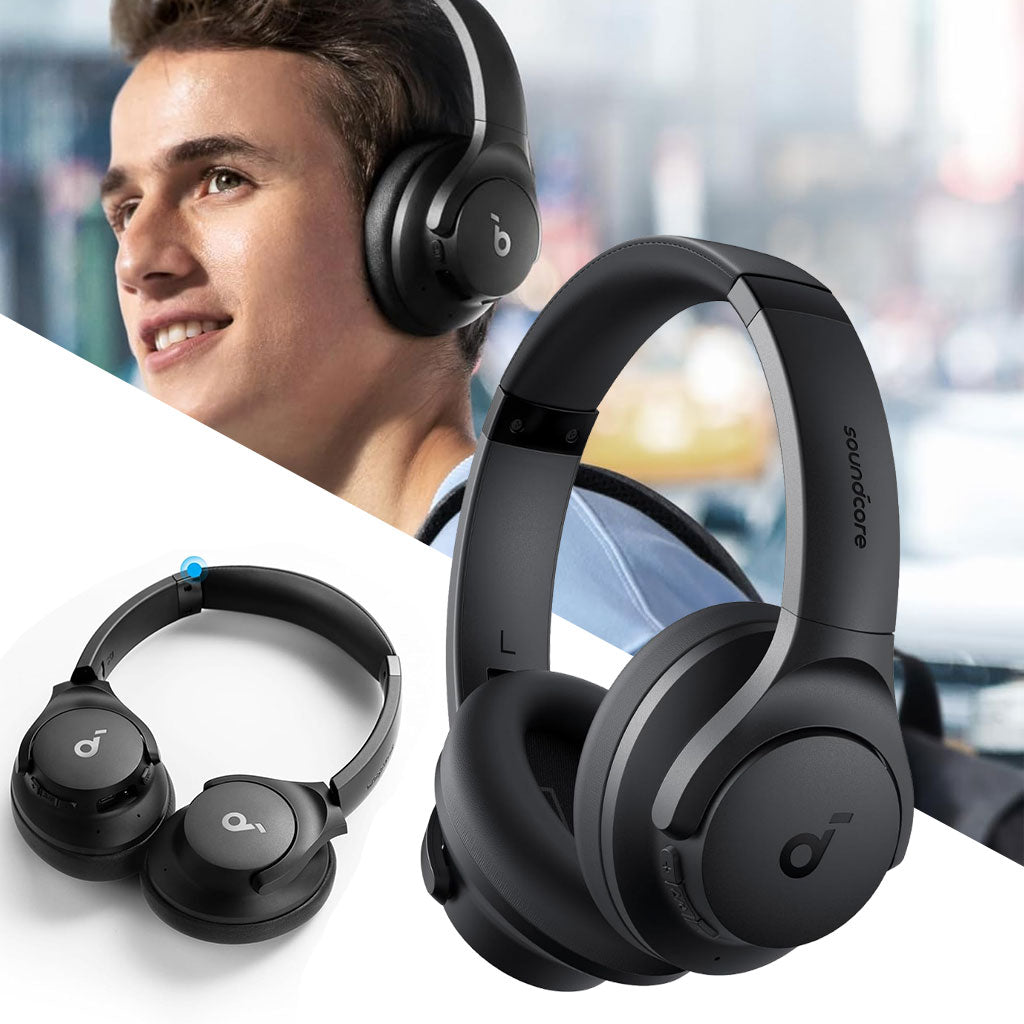 Casque Sans Fil Anker Soundcore Q20i avec Réduction de Bruit Active (ANC)
