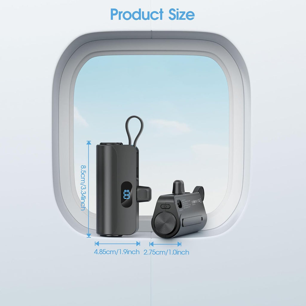 Mini Power Bank Portable Anker 5000mAh avec Connecteur Direct