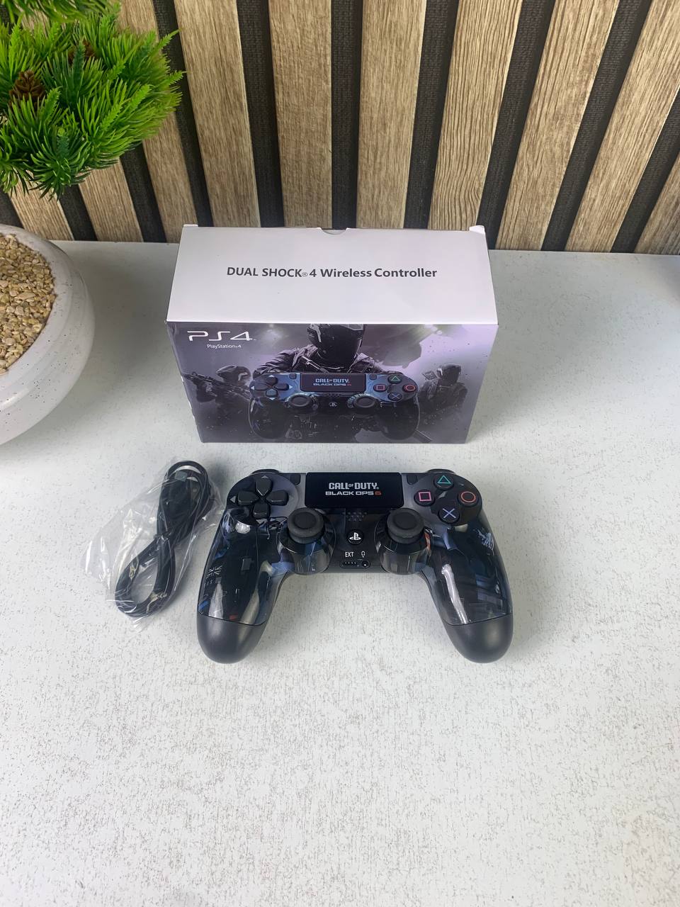Manette Sans Fil Sony DualShock 4 pour PS4 – Édition COD BO6