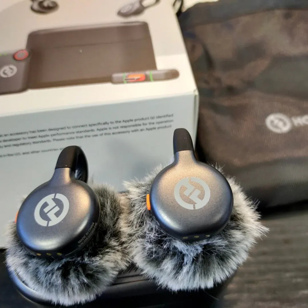 Microphone Cravate Sans Fil Hollyland Lark M2S Combo – Récepteur Caméra et USB-C