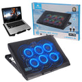 Ventilateur pour Ordinateur Portable Mikuso NCP-216 – Refroidissement avec Éclairage RGB