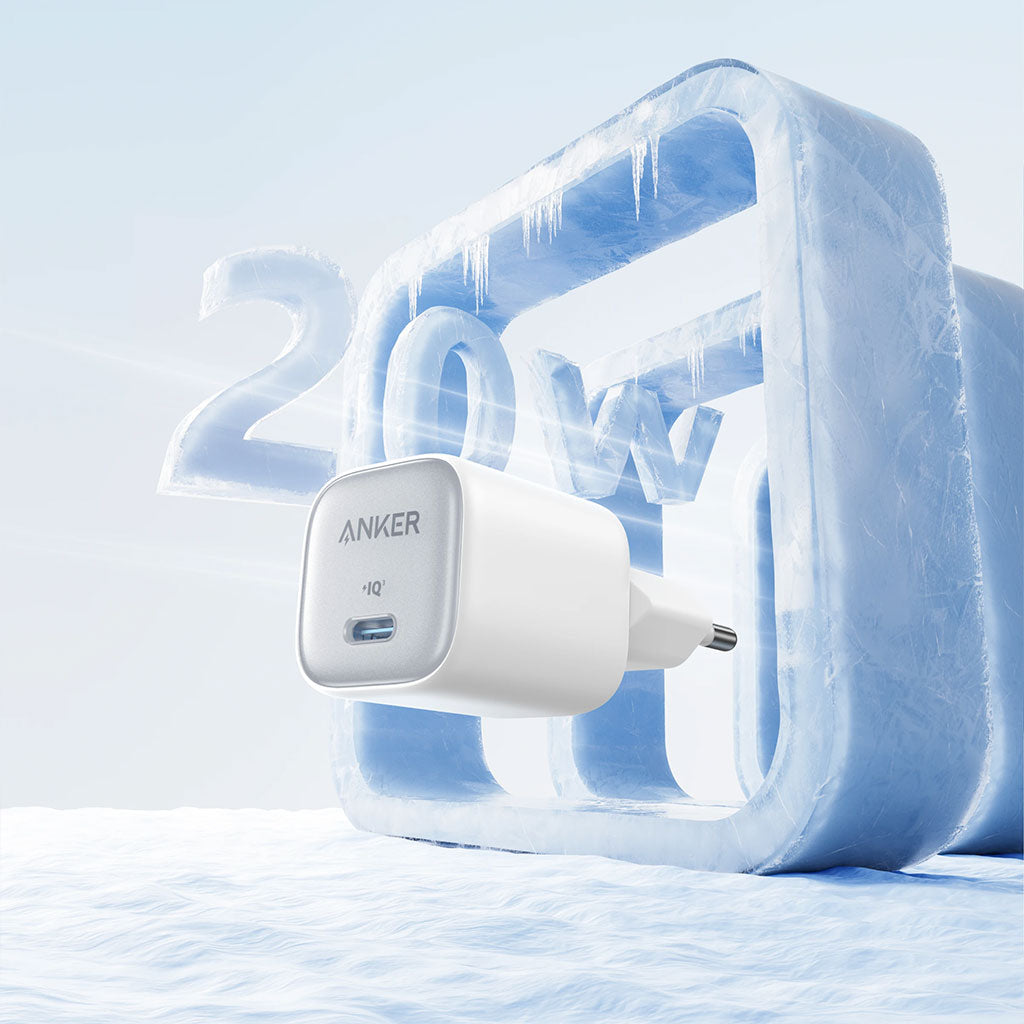 Chargeur Anker Zolo Original 20W USB-C – Charge Rapide