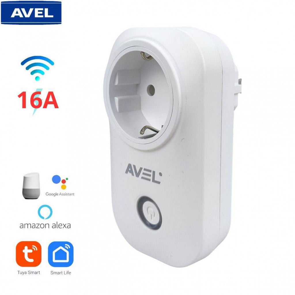 Prise Intelligente WiFi AVEL avec Commande Vocale